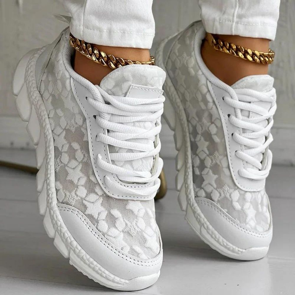 Confortéa - Chaussures Orthopédiques Blanches Élégantes pour Femmes - Rynova