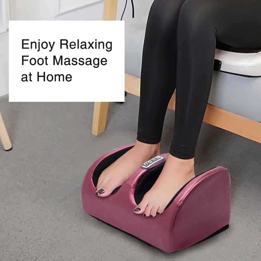 Massage Élite - Massager Électrique de Pieds Shiatsu avec Fonction Chauffante - Rynova