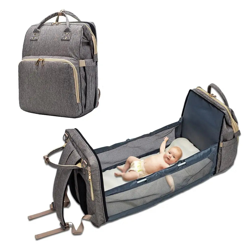 BébéNid - Sac de Lit pour Bébé Convertible et Léger avec Matelas Portable - Rynova