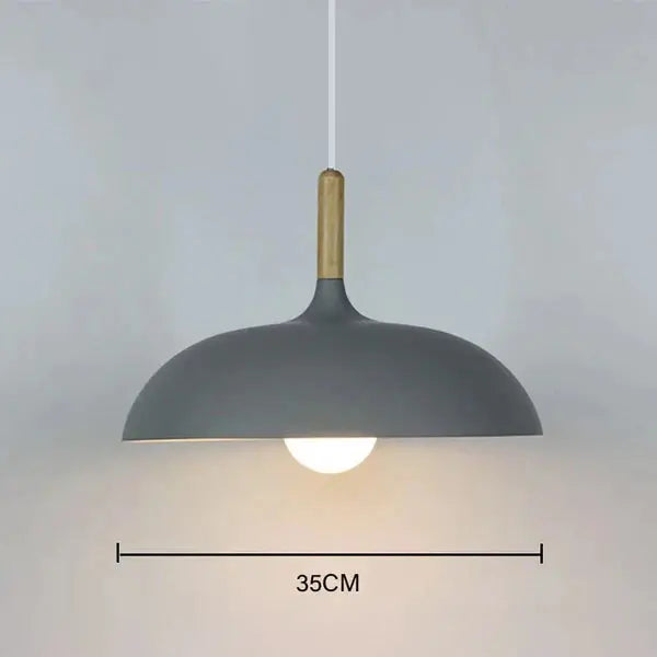 ScandiBeam - lampe de plafond en chêne scandinave moderne - Rynova
