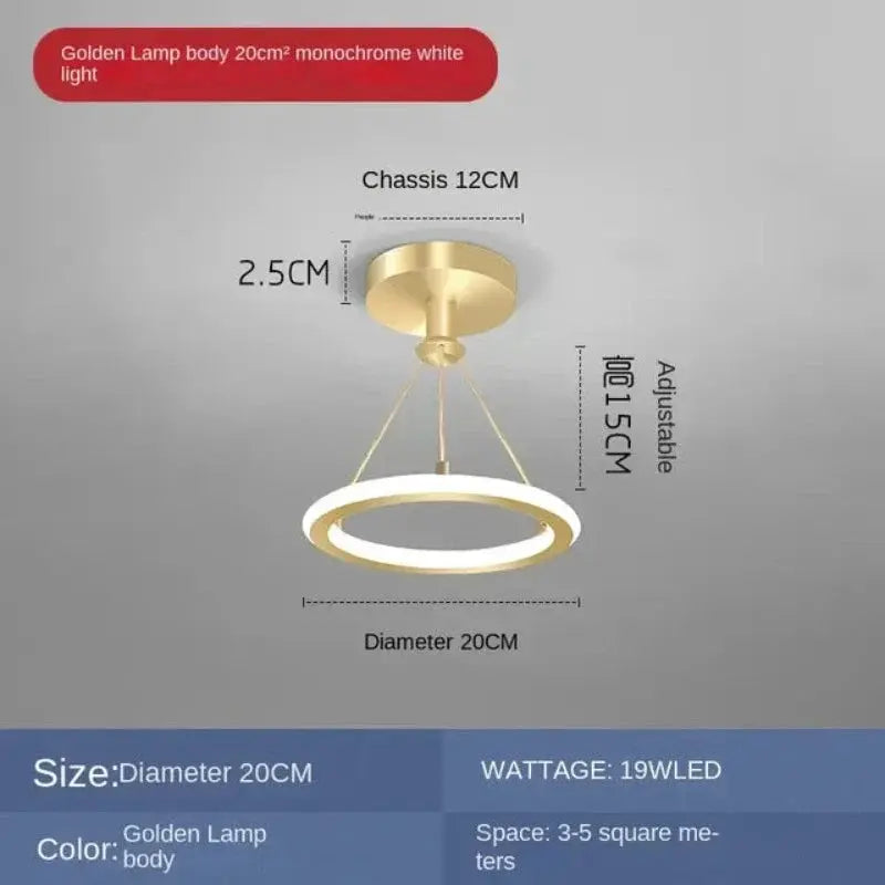 LumiÉclat - Éclairage LED Moderne pour Entrée et Véranda - Rynova