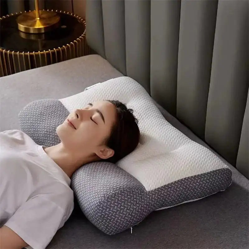 DreamEase - Coussin Orthopédique Premium pour un Sommeil Sans Douleur - Rynova