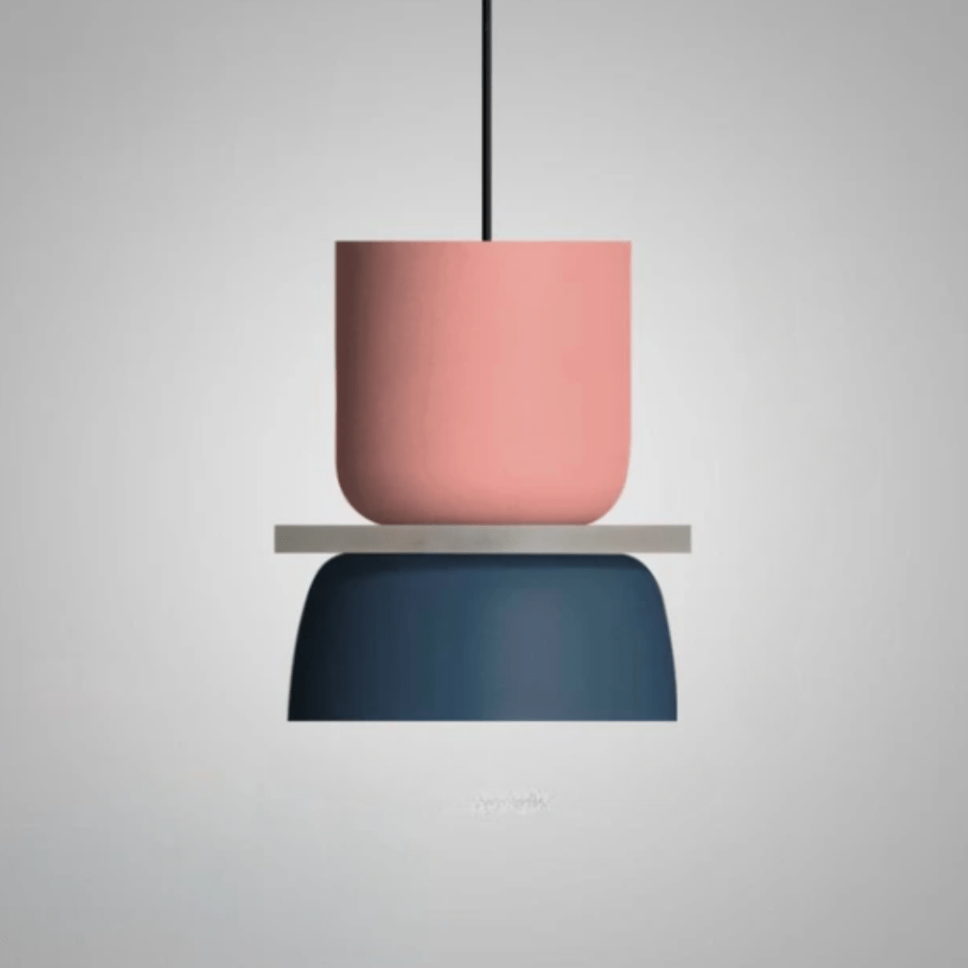 ColorLumi - Petite Lampe Suspendue LED Colorée - Rynova