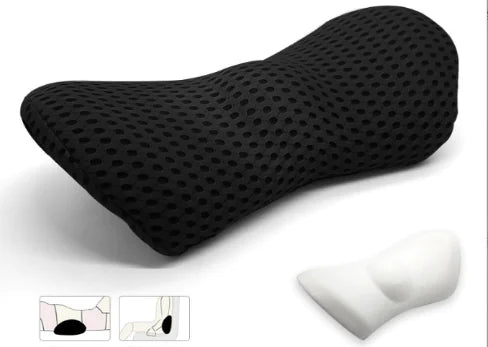ConfortDos - Coussin de Soutien Lombaire Ergonomique en Mousse à Mémoire - Rynova