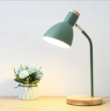 BoisLumi - Lampe de Table en Bois Naturel et Créatif - Rynova