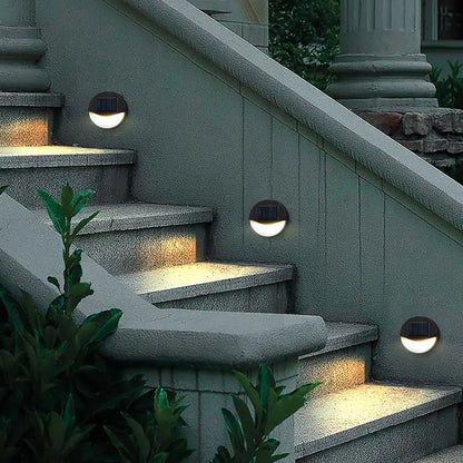 EcoGlow - Lumières de jardin solaires LED étanches, rondes et carrées - Rynova