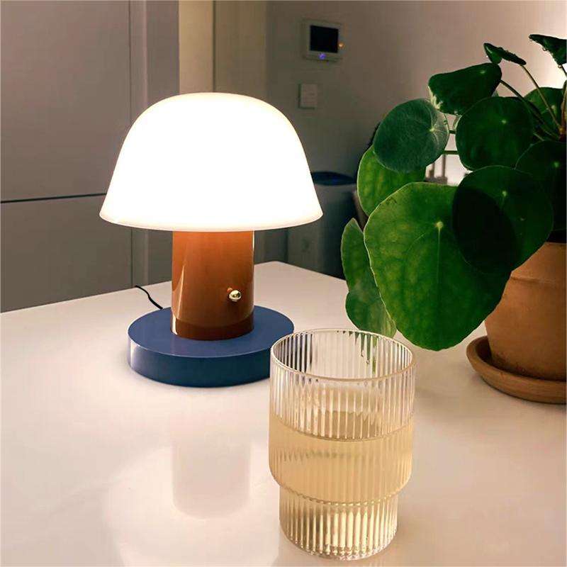 NatureLumière – Lampe de table champignon élégante pour une touche naturelle à votre intérieur - Rynova