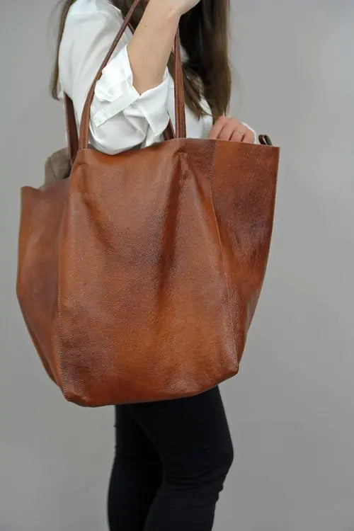 Tote Bag en Cuir Élégance - Style et Fonctionnalité - Rynova