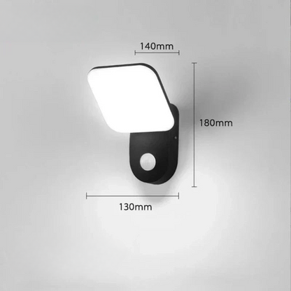 LumiSécure - Lampe extérieure avec capteur de mouvement - Rynova