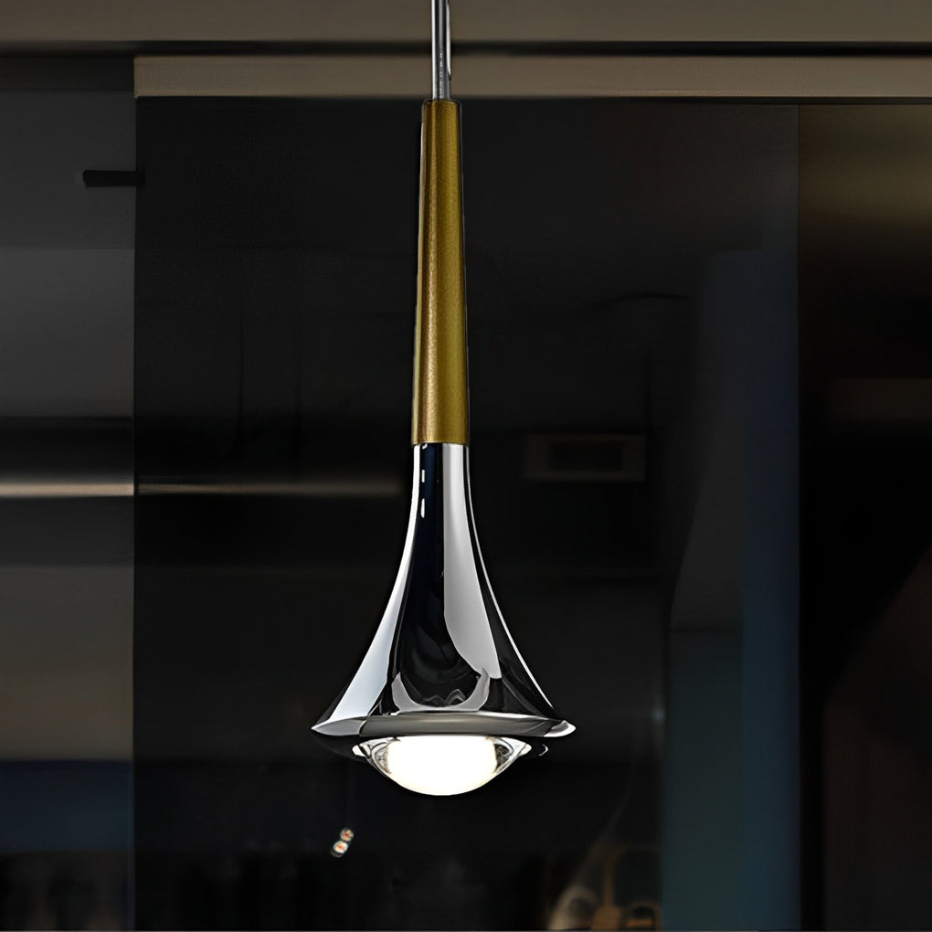 NordLight - Lampe Suspendue Goutte d'Eau Scandinave à 1 Lumière - Rynova