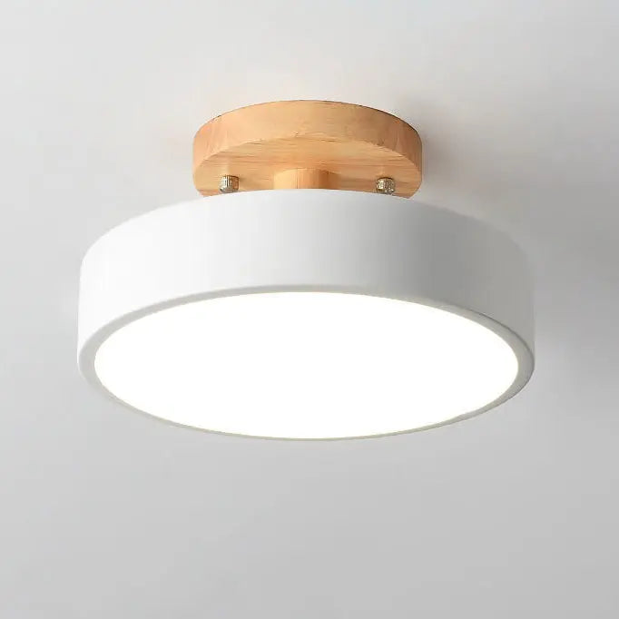 NordicLuxe - Plafonnier Ronde LED Semi-Encastré Moderne - Rynova