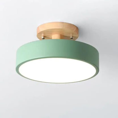 NordicLuxe - Plafonnier Ronde LED Semi-Encastré Moderne - Rynova