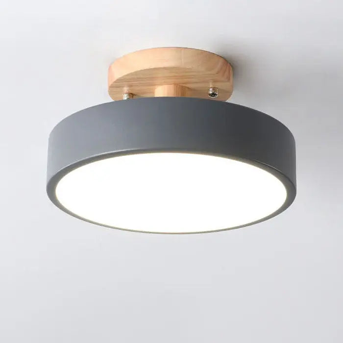 NordicLuxe - Plafonnier Ronde LED Semi-Encastré Moderne - Rynova