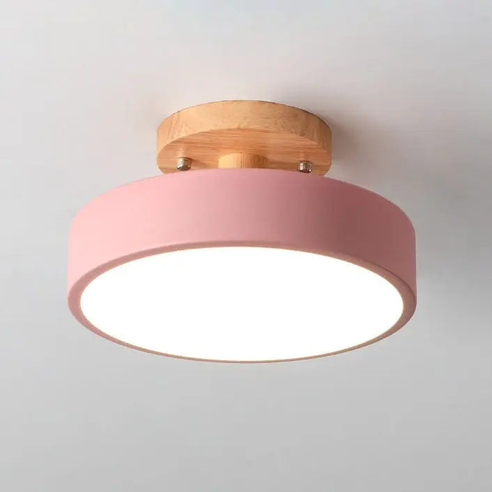 NordicLuxe - Plafonnier Ronde LED Semi-Encastré Moderne - Rynova