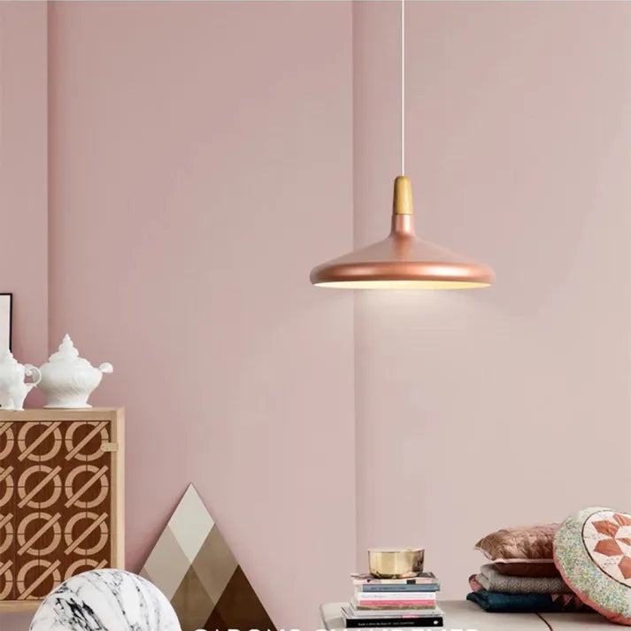 Lumières Gourmandes - Lampe Suspendue Métallique en Forme de Macaron - Rynova