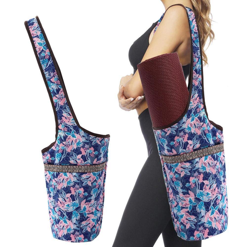 ZenSac - Sac à Dos Yoga en Toile avec Grande Poche Zippée - Rynova