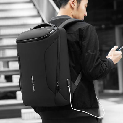 Nomade - Sac à dos étanche avec port USB et compartiment numérique - Rynova