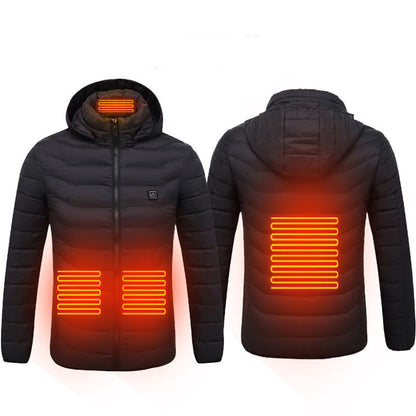 Chaleur Élégante - Veste chauffante USB pour homme, hiver thermique - Rynova