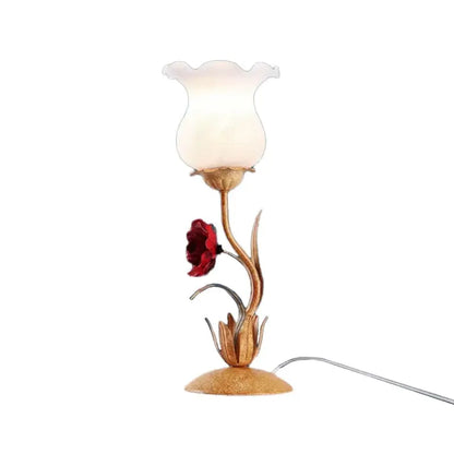 FleurieLuxe - Lampe de Table avec Design Floral pour Commode - Rynova