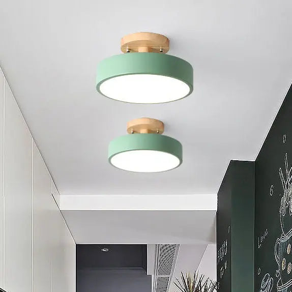 NordicLuxe - Plafonnier Ronde LED Semi-Encastré Moderne - Rynova