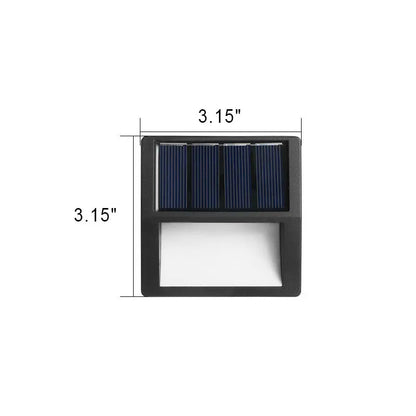 EcoGlow - Lumières de jardin solaires LED étanches, rondes et carrées - Rynova