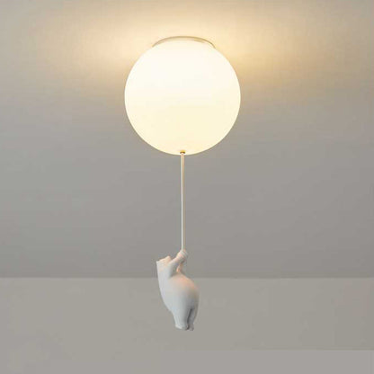 LumiOurs – Plafonnier Enfant en Forme de Ballon - Rynova