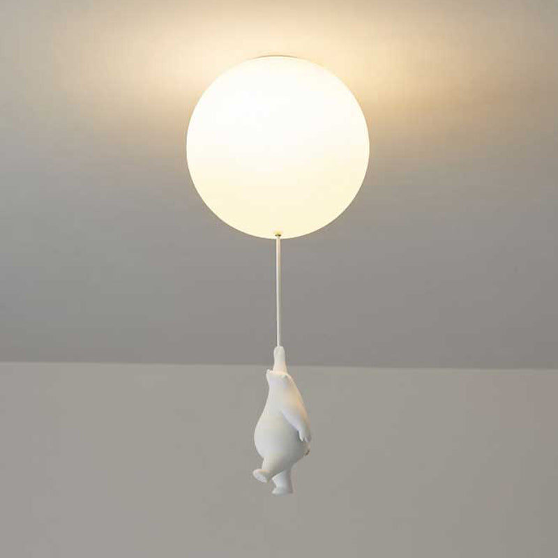 LumiOurs – Plafonnier Enfant en Forme de Ballon - Rynova