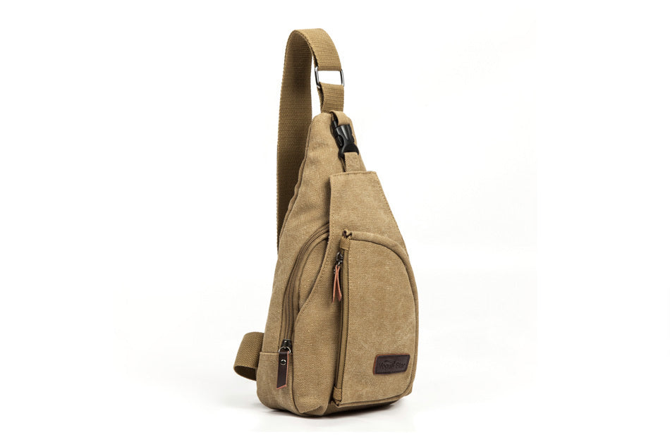 Voyageur - Sac bandoulière en toile pour homme, pratique et élégant - Rynova