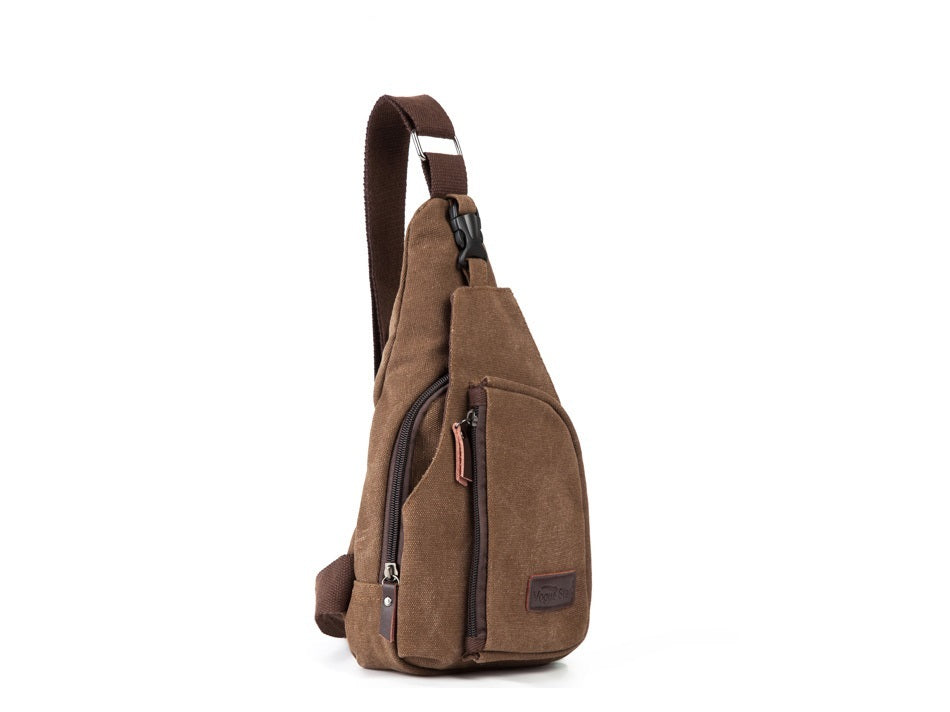 Voyageur - Sac bandoulière en toile pour homme, pratique et élégant - Rynova