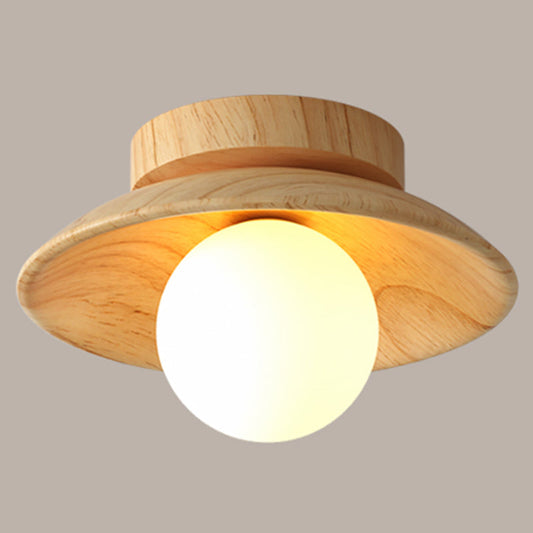 ÉleganceBois - Lampe de Plafond Design en Bois - Rynova