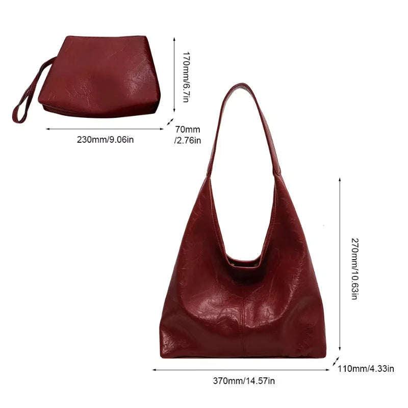 Céleste Chic - Sac à main vintage femme, grand format et tendance - Rynova