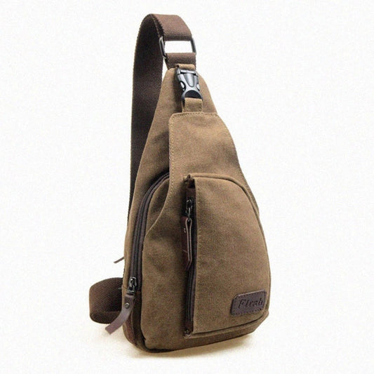 Voyageur - Sac bandoulière en toile pour homme, pratique et élégant - Rynova