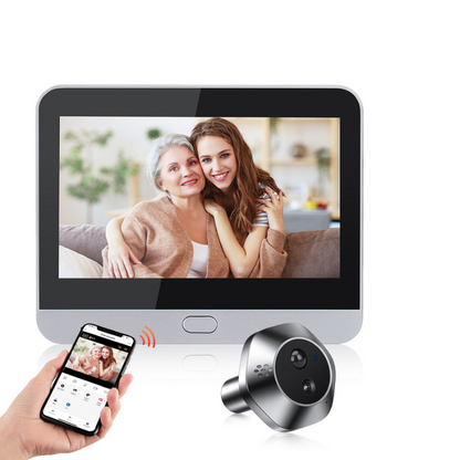 MiniCamPorte - Sonnette Vidéo WIFI avec Audio Rynova