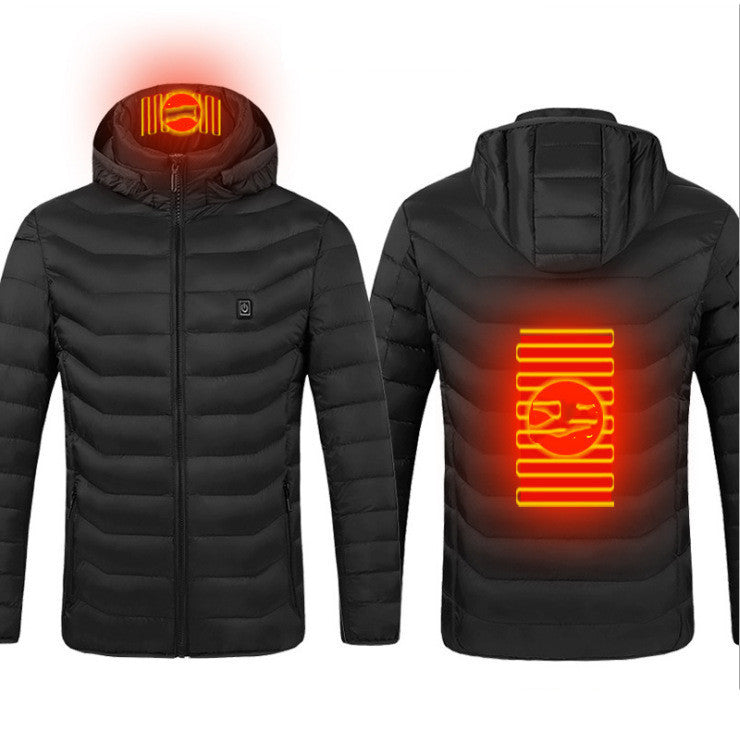 Chaleur Élégante - Veste chauffante USB pour homme, hiver thermique - Rynova