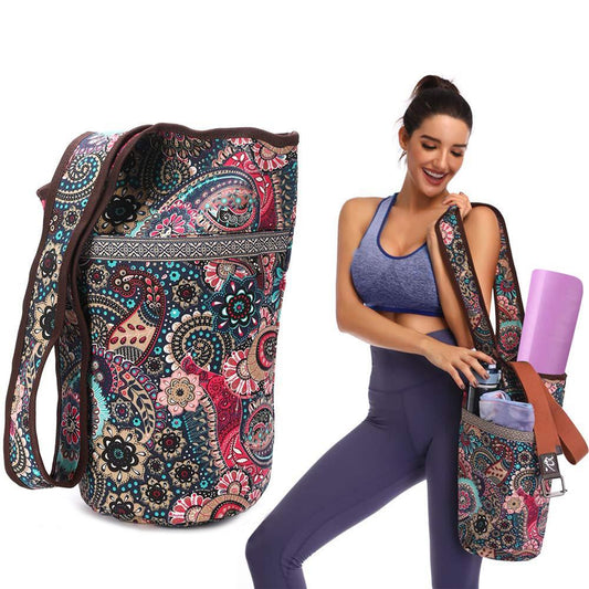 ZenSac - Sac à Dos Yoga en Toile avec Grande Poche Zippée - Rynova