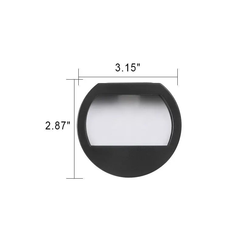 EcoGlow - Lumières de jardin solaires LED étanches, rondes et carrées - Rynova