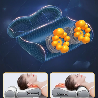 RelaxMax - Coussin Chauffant Multifonctionnel avec Massage - Rynova