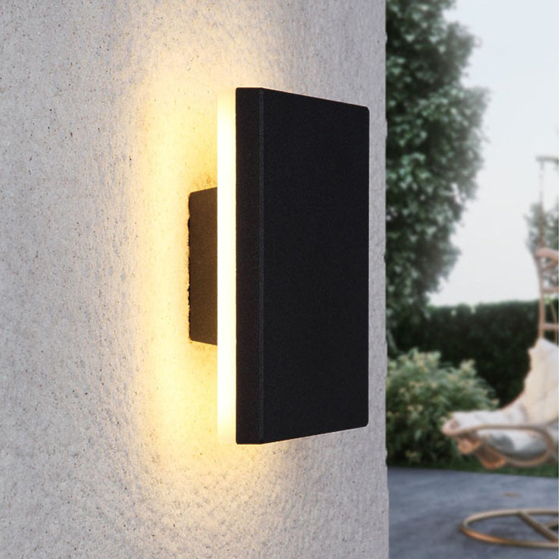 Mono - Applique LED minimaliste pour espaces extérieurs Rynova