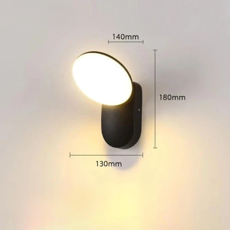 LumiSécure - Lampe extérieure avec capteur de mouvement - Rynova