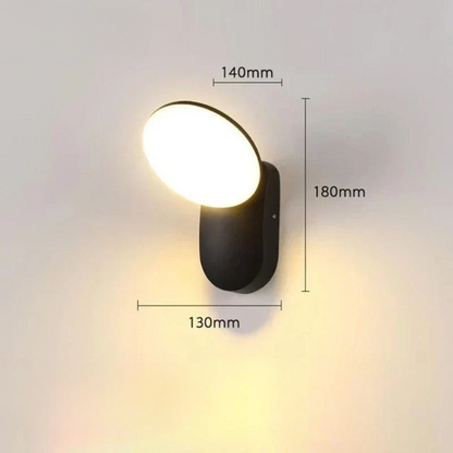 LumiSécure - Lampe extérieure avec capteur de mouvement - Rynova