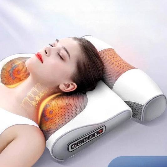 RelaxMax - Coussin Chauffant Multifonctionnel avec Massage - Rynova