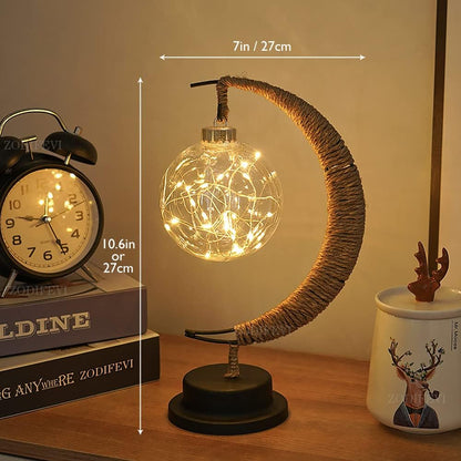 Lune Enchantée – Lampe Magique en Forme de Lune - Rynova