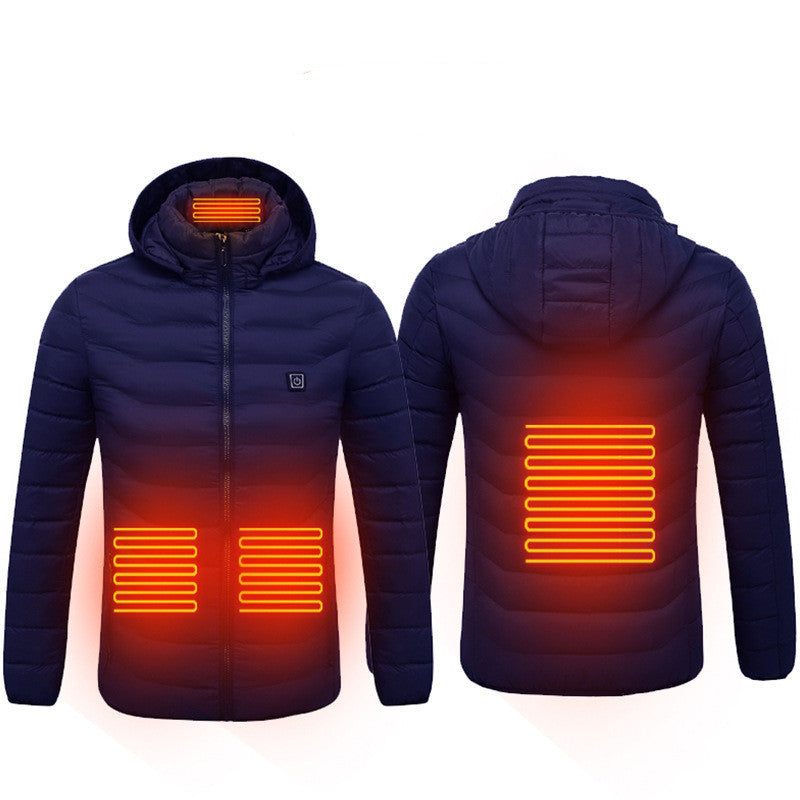 Chaleur Élégante - Veste chauffante USB pour homme, hiver thermique - Rynova