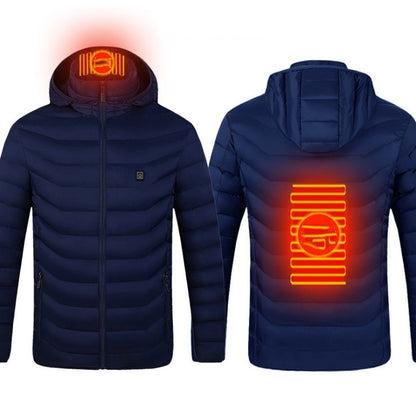 Chaleur Élégante - Veste chauffante USB pour homme, hiver thermique - Rynova