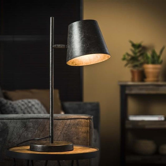 LumiArt – Lampe de table anthracite au design moderne - Rynova