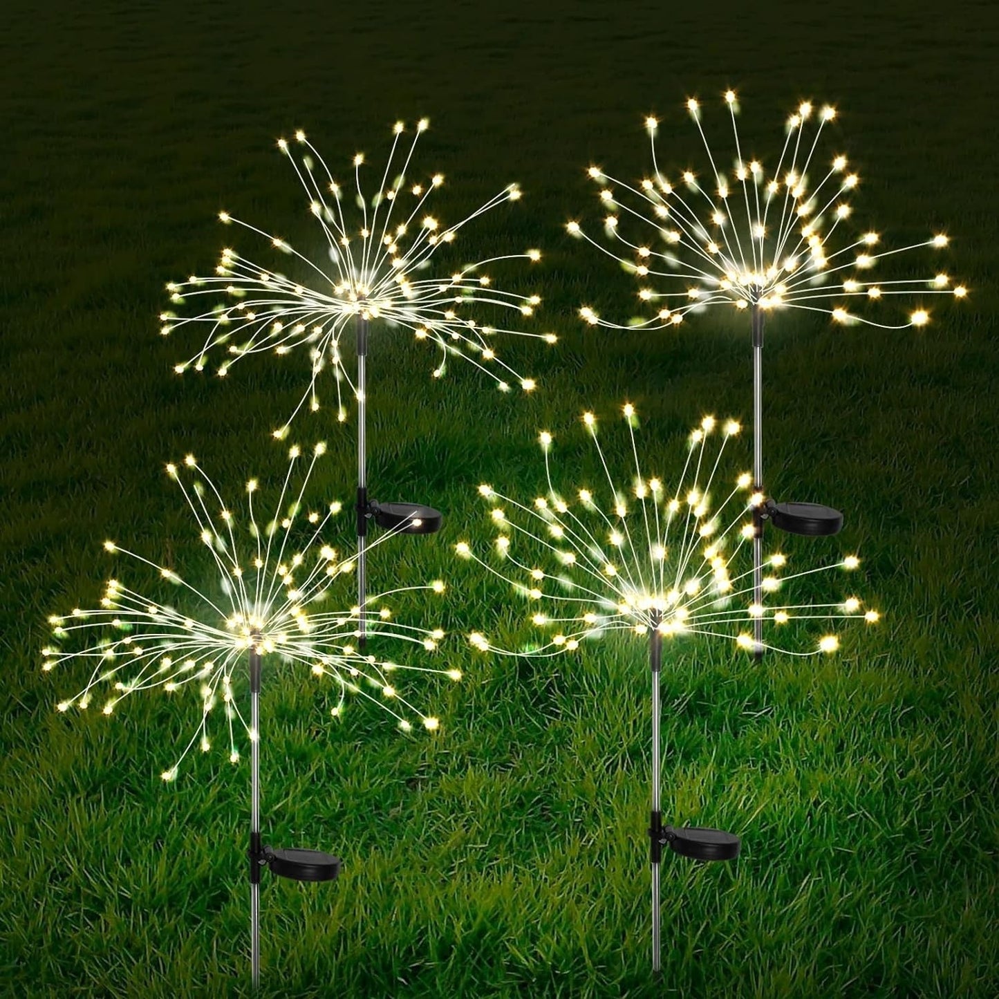 LumièreÉclat - Lumières Solaires Extérieures en Style Feu d'Artifice - Rynova