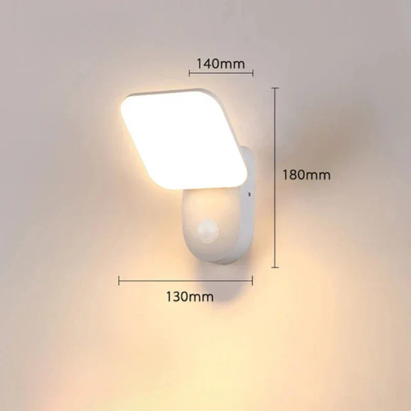 LumiSécure - Lampe extérieure avec capteur de mouvement - Rynova