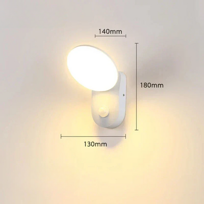 LumiSécure - Lampe extérieure avec capteur de mouvement - Rynova