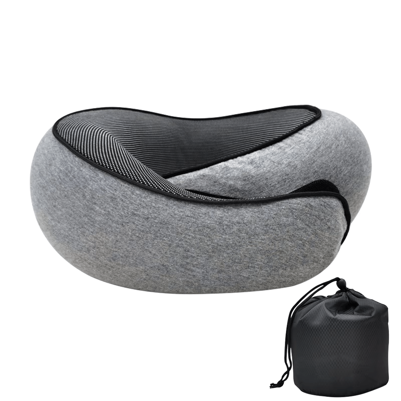 Oreiller de Voyage Ergonomique - Confort Mémoire de Forme - Rynova