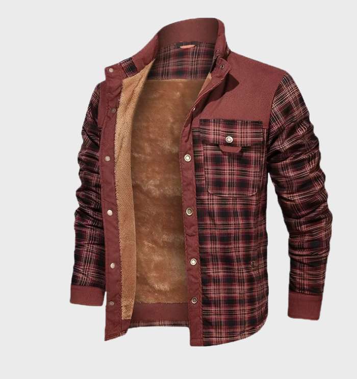 Veste Flanelle Douceur - Chaleur et Élégance Intemporelle - Rynova